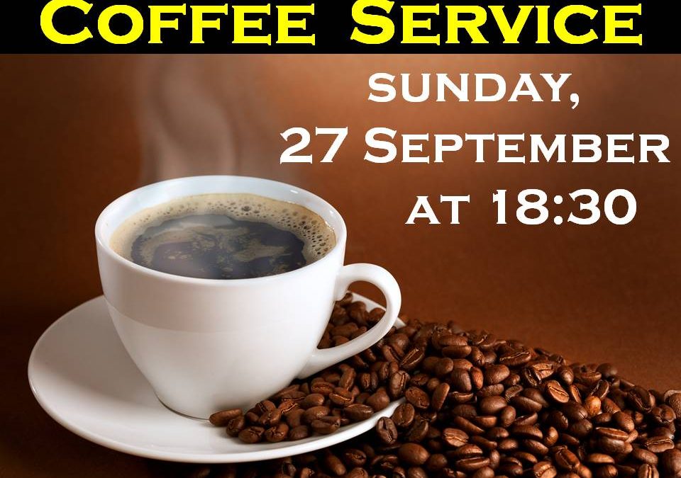 Coffee Service – September